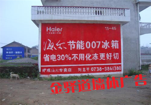 合肥墻體廣告具有電視媒體無(wú)可比擬的優(yōu)勢(shì)